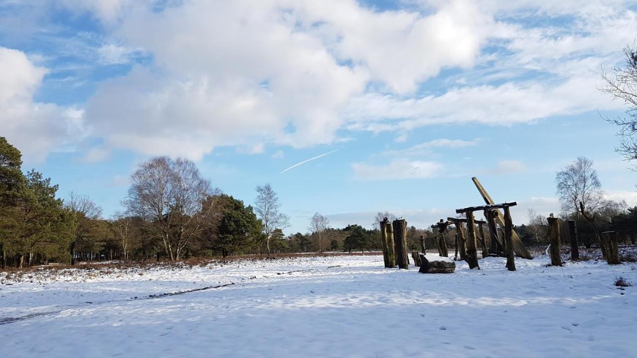Chalet Op De Veluwe # Linde พุทเทิน ภายนอก รูปภาพ